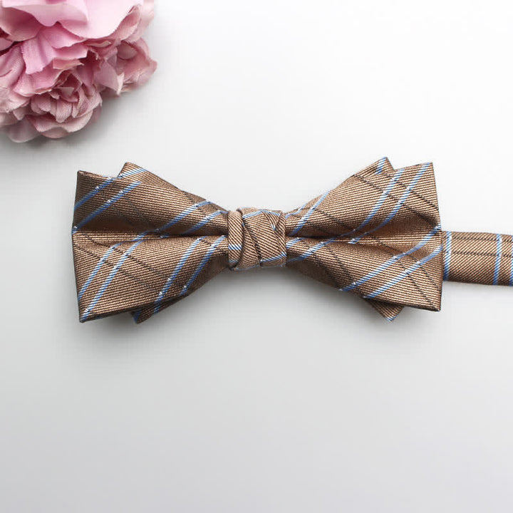 Papillon classico da uomo, formale, stampato - Stile n. 16 - image 17