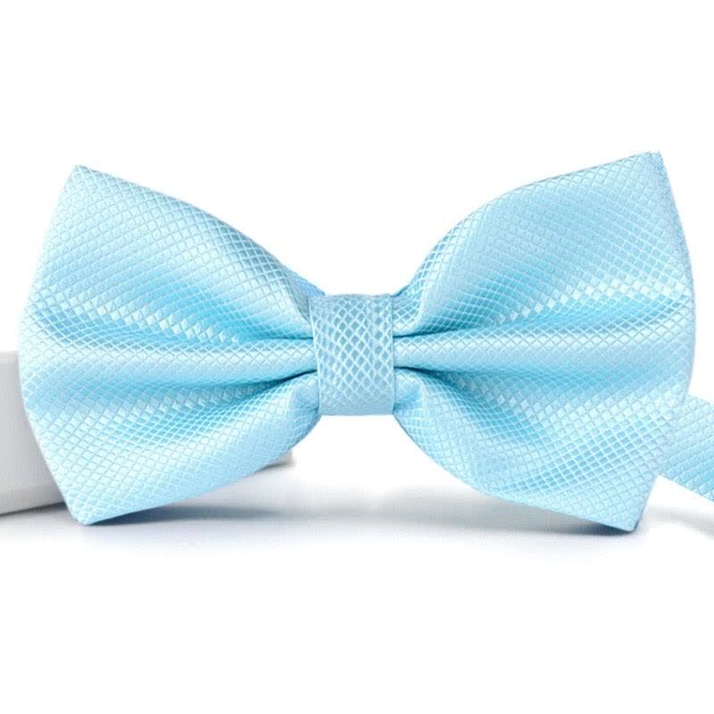 Papillon da uomo a micro-quadri di colore base