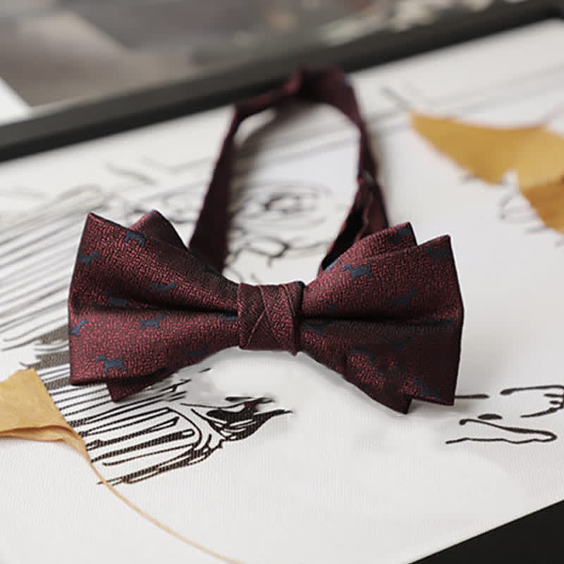 Papillon Gentleman da uomo serie Borgogna