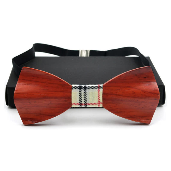 Papillon in legno curvo 3D di classe da uomo
