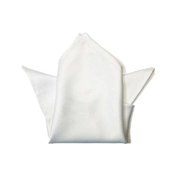 Fazzoletto da taschino con papillon glitterato da uomo - Bianco - Fazzoletto da taschino - image 11