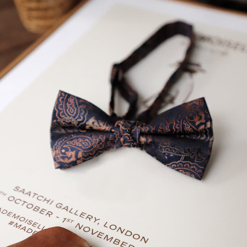 Papillon vintage semplice e delicato da uomo