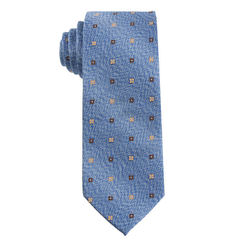 Cravatta da uomo della serie Chic Denim Blue