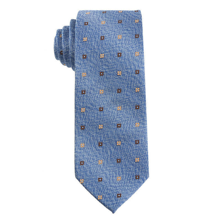 Cravatta da uomo della serie Chic Denim Blue