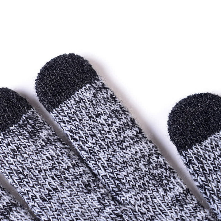 Set di 3 caldi cappelli, sciarpe e guanti touchscreen