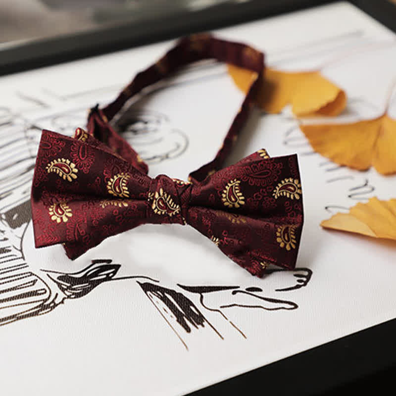 Papillon Gentleman da uomo serie Borgogna