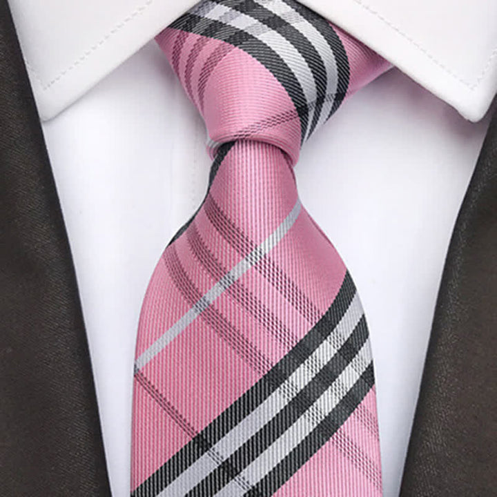 Cravatta classica scozzese da uomo - image 17