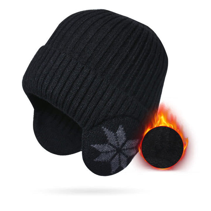 Cappello invernale unisex caldo e spesso lavorato a maglia