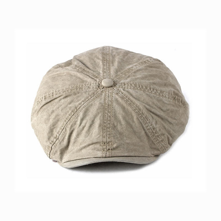 Berretto casual in cotone invecchiato lavato - image 10