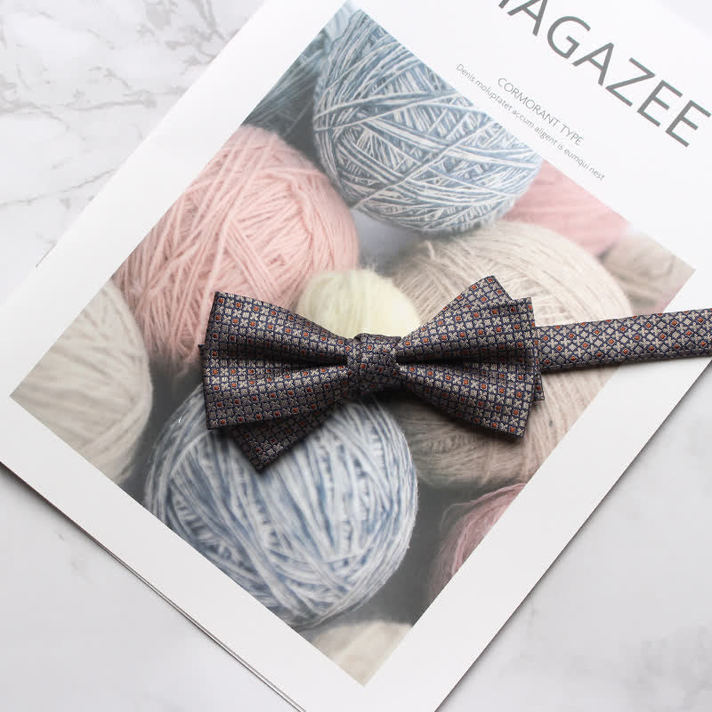 Papillon da ballo con stampa floreale multi-stile da uomo