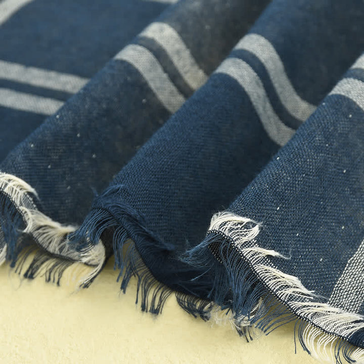Sciarpa scozzese casual in stile britannico da uomo