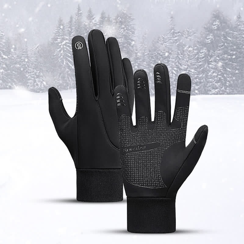Guanti tattici elastici con touch screen per equitazione invernale