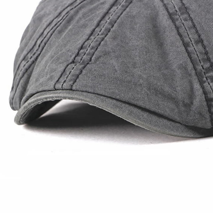 Berretto casual in cotone invecchiato lavato - image 4