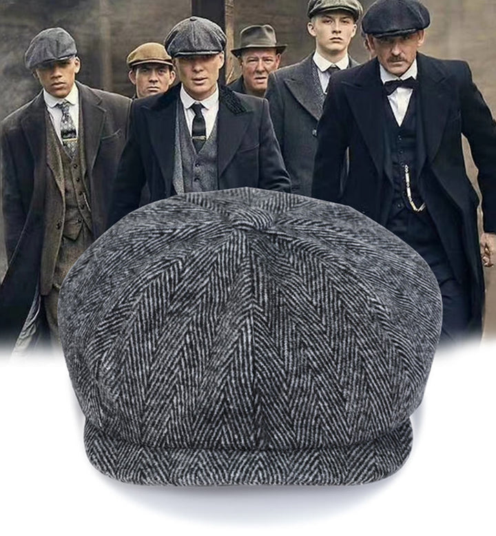 Berretto ottagonale in tweed Artista