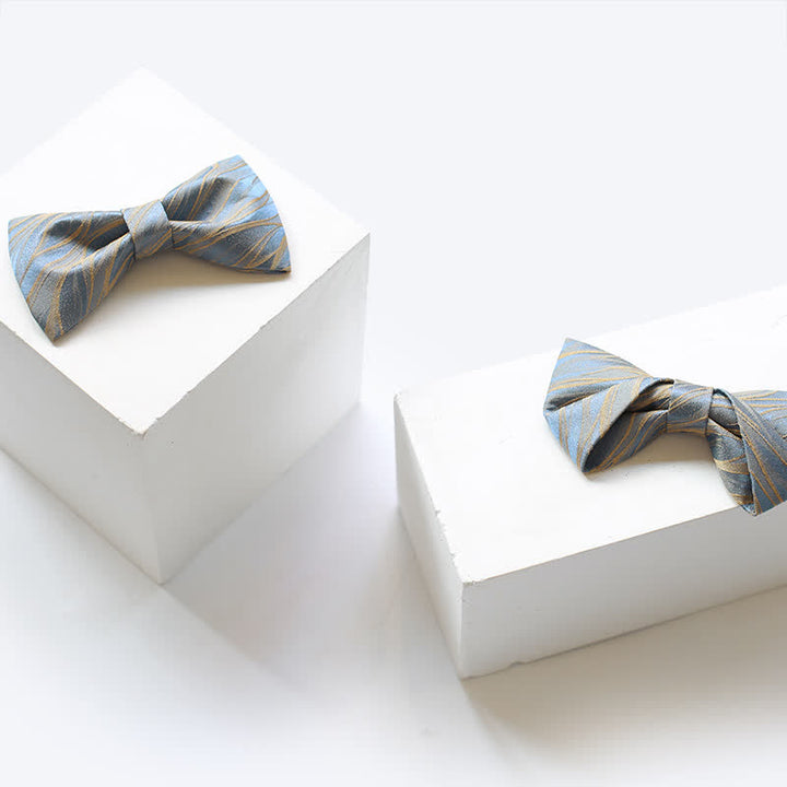 Papillon da uomo Spring Breeze blu-grigiastro