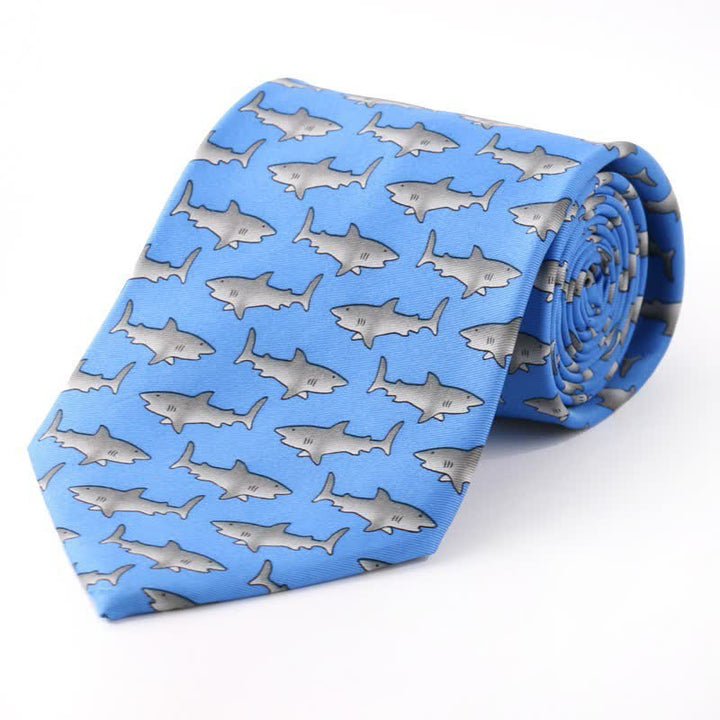 Cravatta da uomo con motivo creativo dei cartoni animati