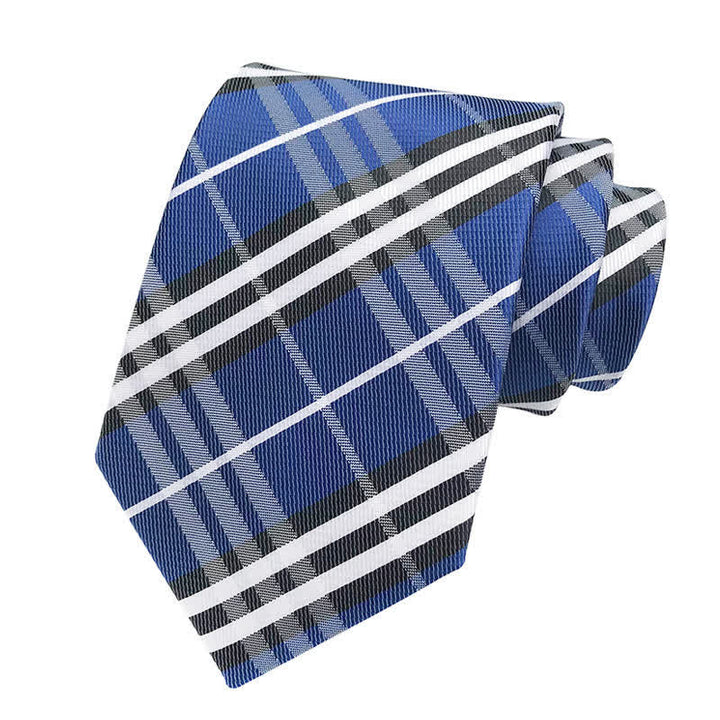 Cravatta classica scozzese da uomo - Marina Militare - image 10