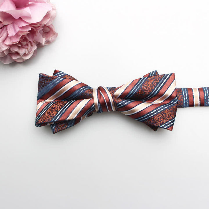 Papillon classico da uomo, formale, stampato