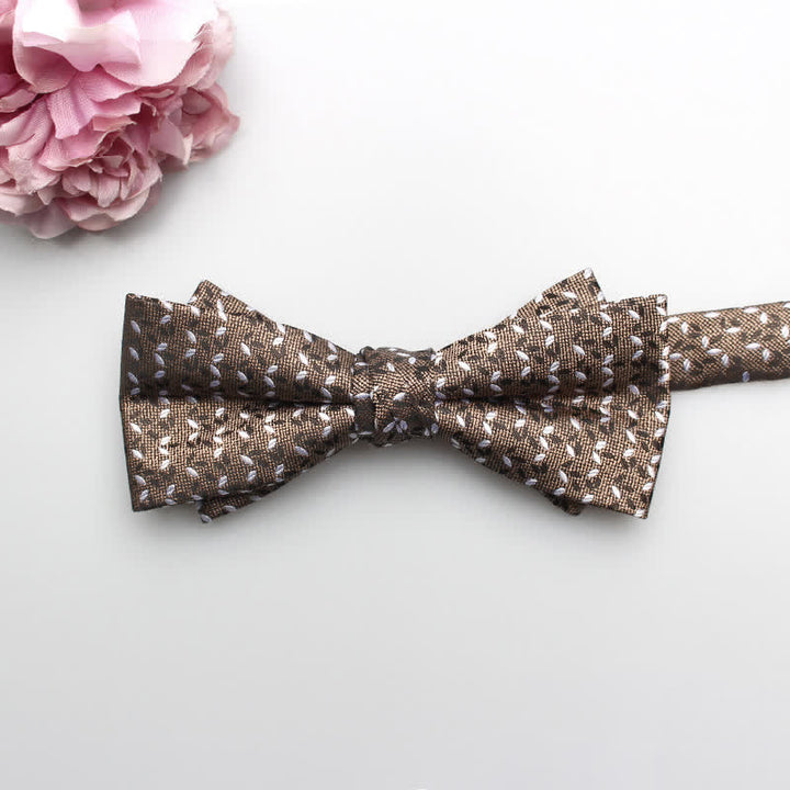Papillon classico da uomo, formale, stampato