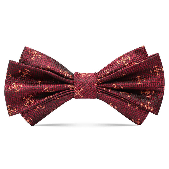 Papillon casual da uomo bordeaux Voyager Rudder