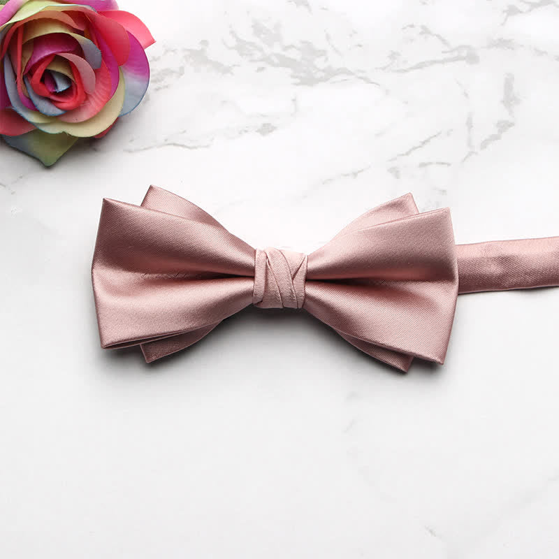 Papillon classico da sera per uomo - Rosa - image 10