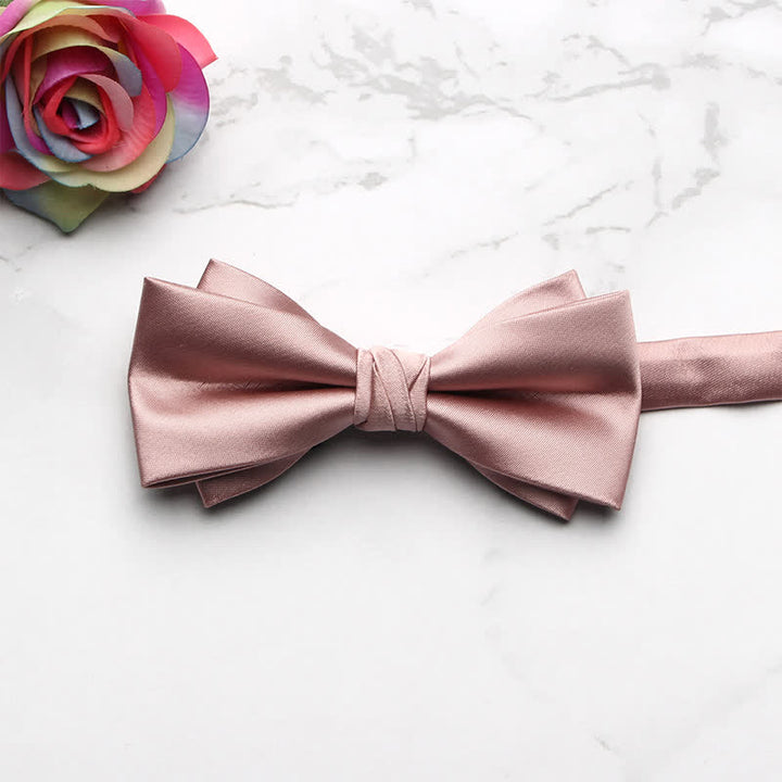 Papillon classico da sera per uomo - Rosa - image 10