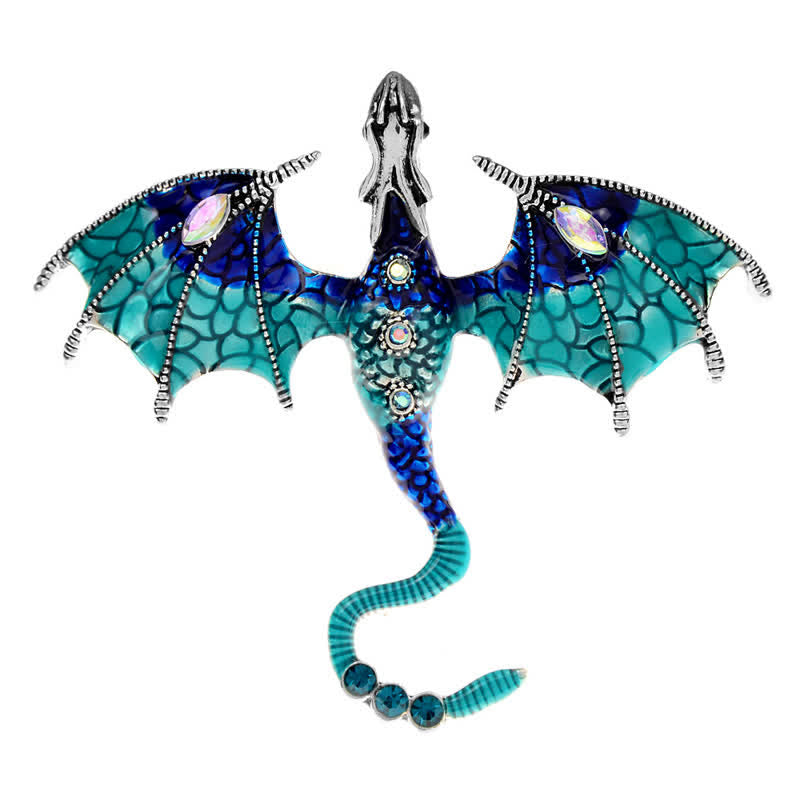 Spilla unisex a forma di drago volante Legand