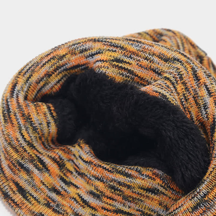 Set di 3 cappelli, sciarpe e guanti multicolore unisex