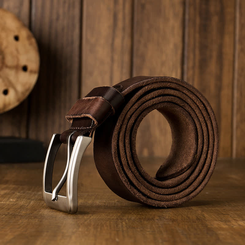 Cintura in pelle personalizzata originale da uomo