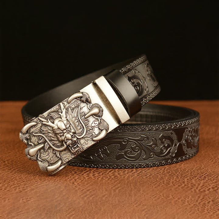 Cintura in pelle Mighty Dragon Claw da uomo