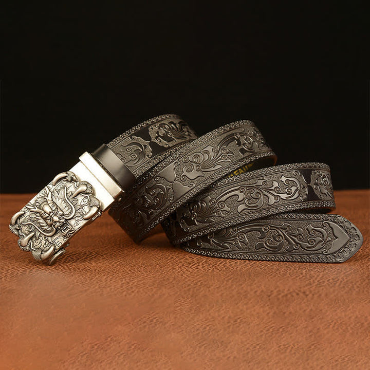 Cintura in pelle Mighty Dragon Claw da uomo