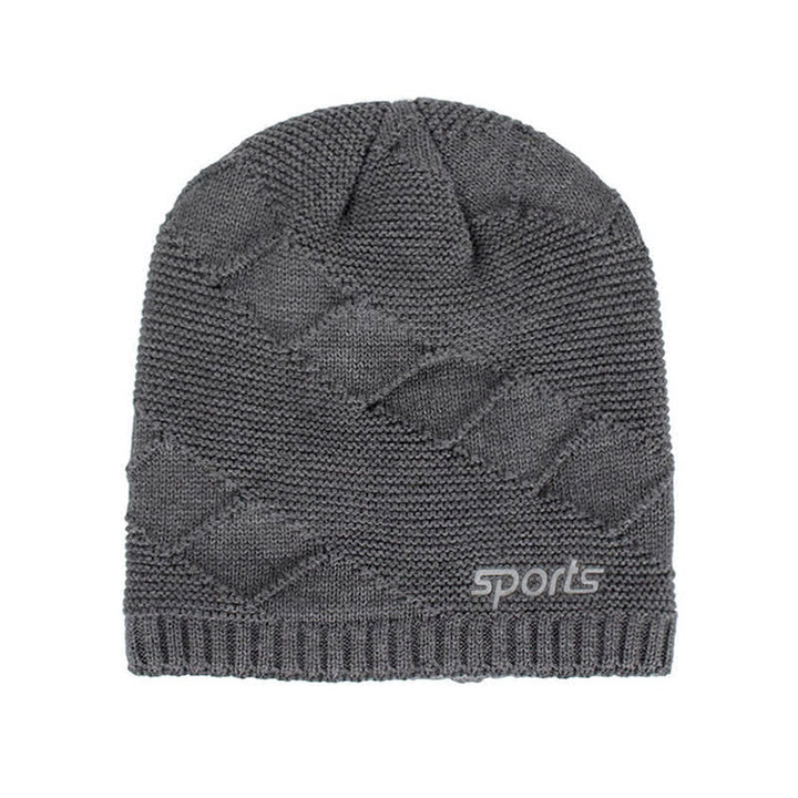 Cappello lavorato a maglia invernale casual in tinta unita