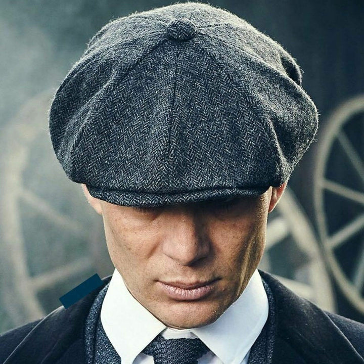 Berretto ottagonale in tweed Artista