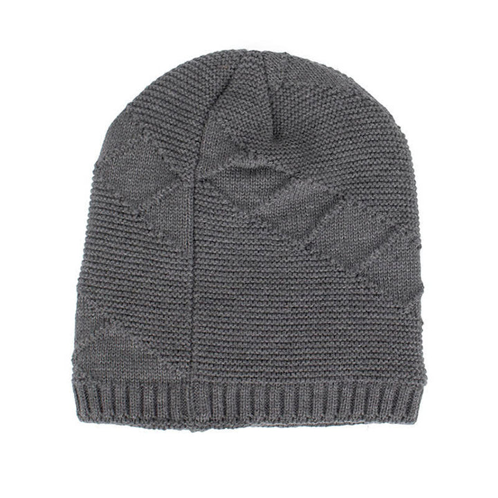Cappello lavorato a maglia invernale casual in tinta unita