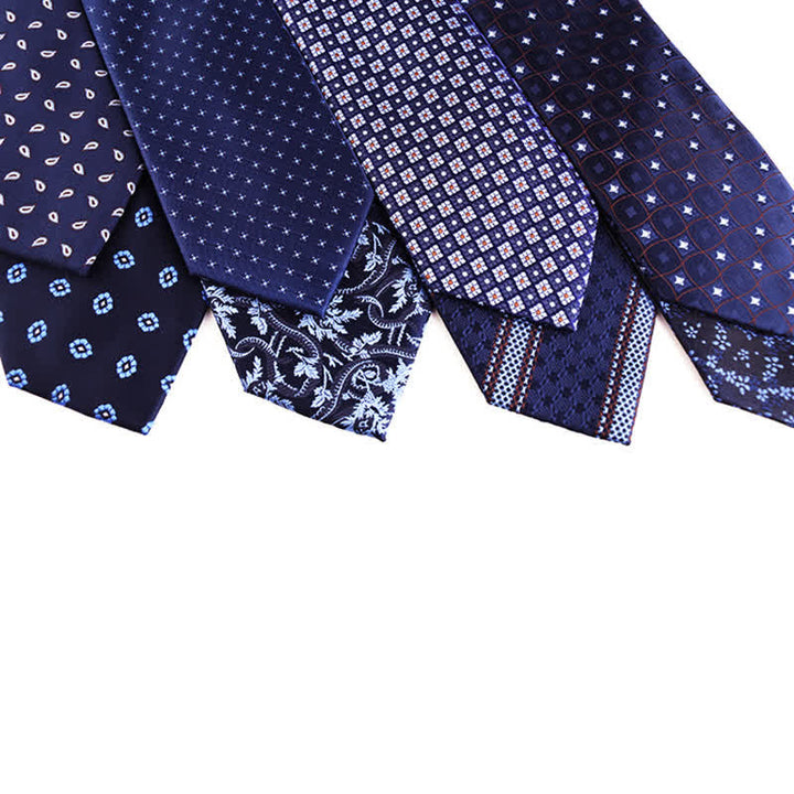 Cravatta da uomo Dynamic Shade of Blue Series - image 1