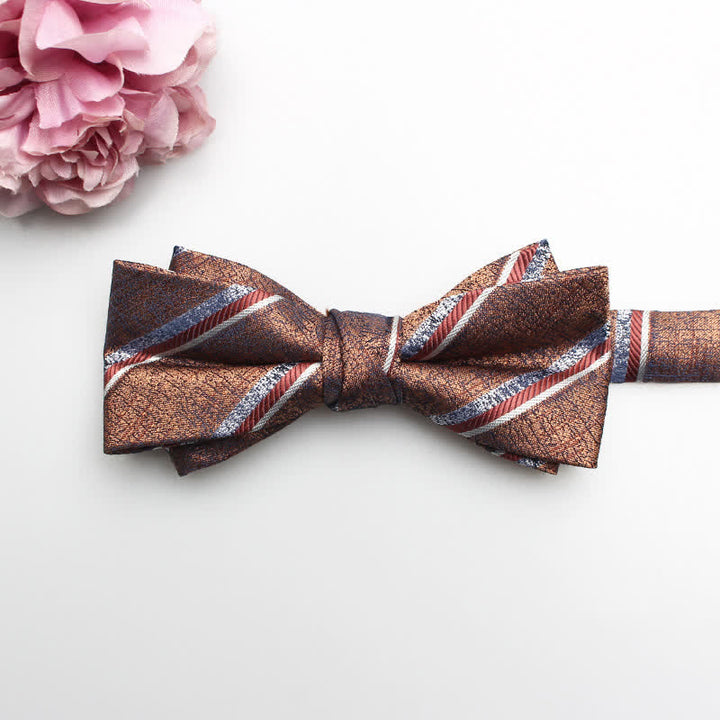 Papillon classico da uomo, formale, stampato - Stile #19 - image 20