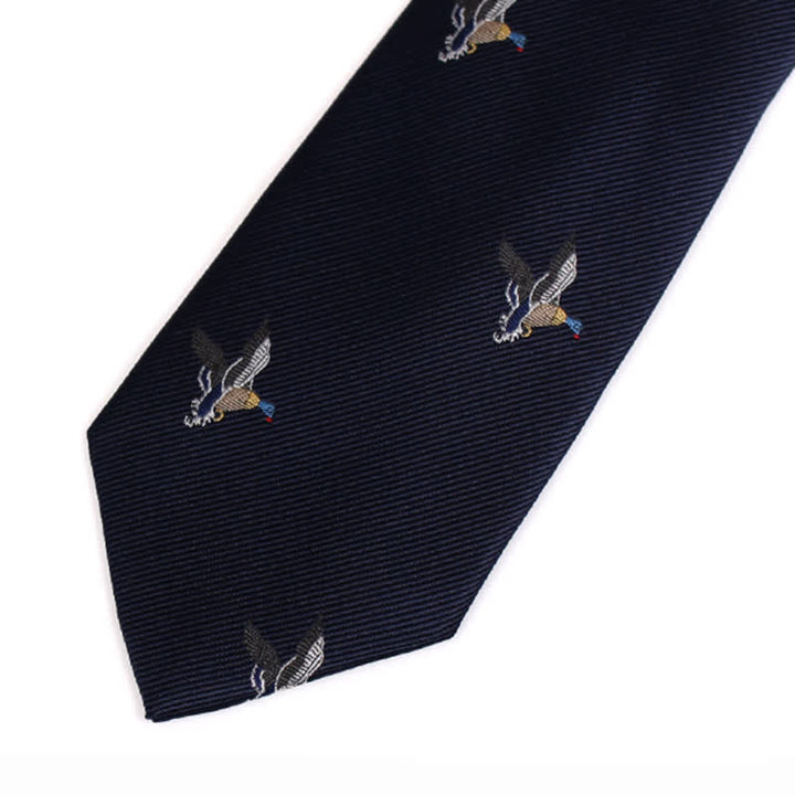 Cravatta da uomo MidnightBlue Flying Ducks