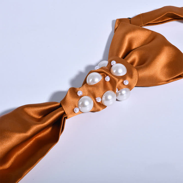 Cravatta da sposa con perle stile vintage da uomo - image 18