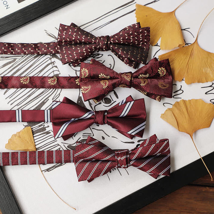 Papillon Gentleman da uomo serie Borgogna
