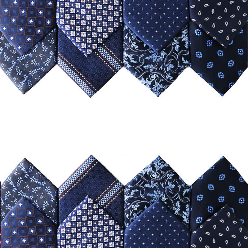 Cravatta da uomo Dynamic Shade of Blue Series - image 0