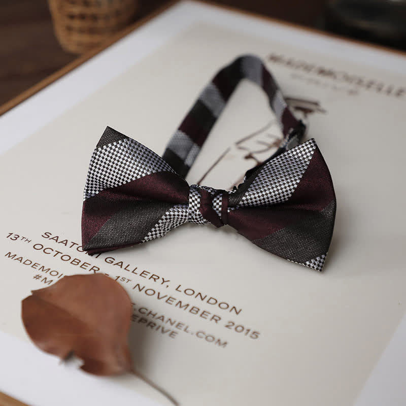 Papillon vintage semplice e delicato da uomo