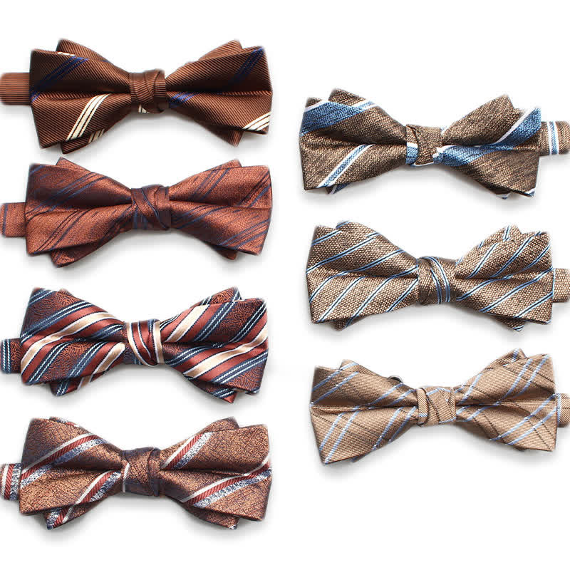 Papillon classico da uomo, formale, stampato - image 0