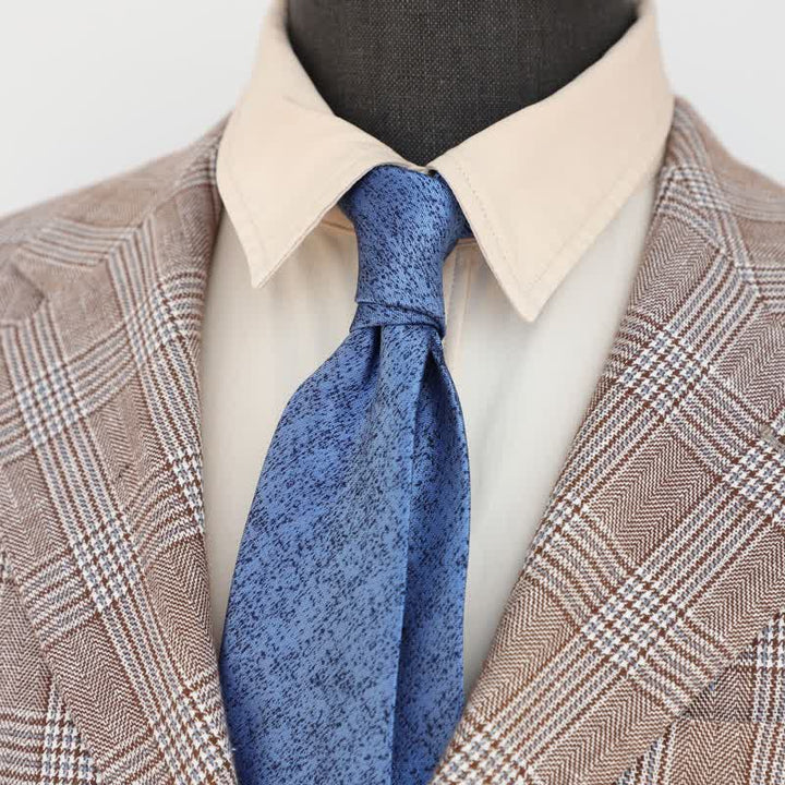 Cravatta da uomo con sistema solare color melange