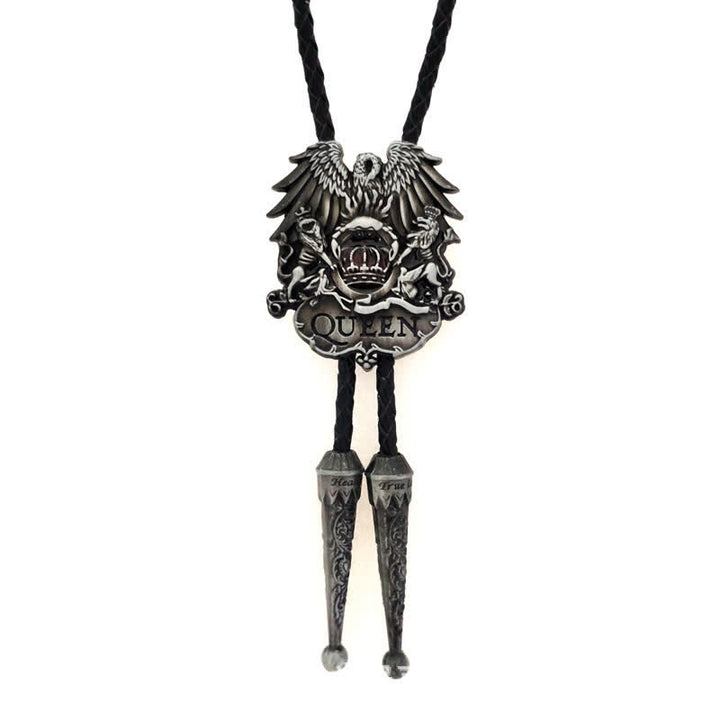 Cravatta Bolo con Corona Doppia Aquila Regina Accessori