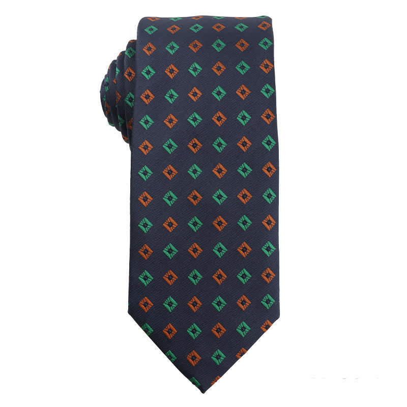 Cravatta da uomo Artsy Jasper Turquoise Series